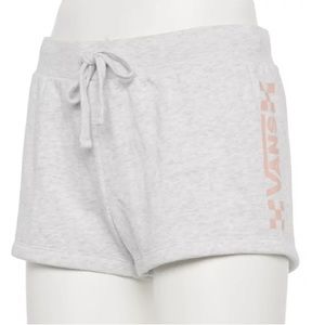 New vans fleece shorts athletic casual lounge gray